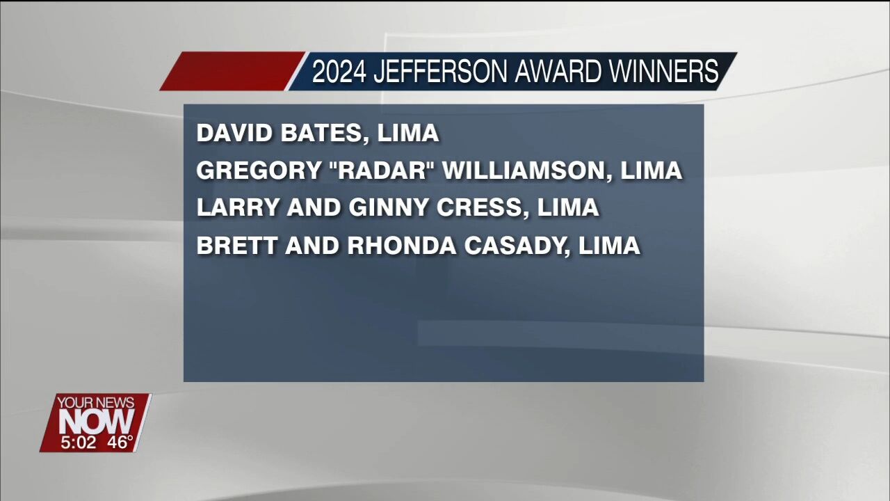 Winners announced for the 2024 Jefferson Awards